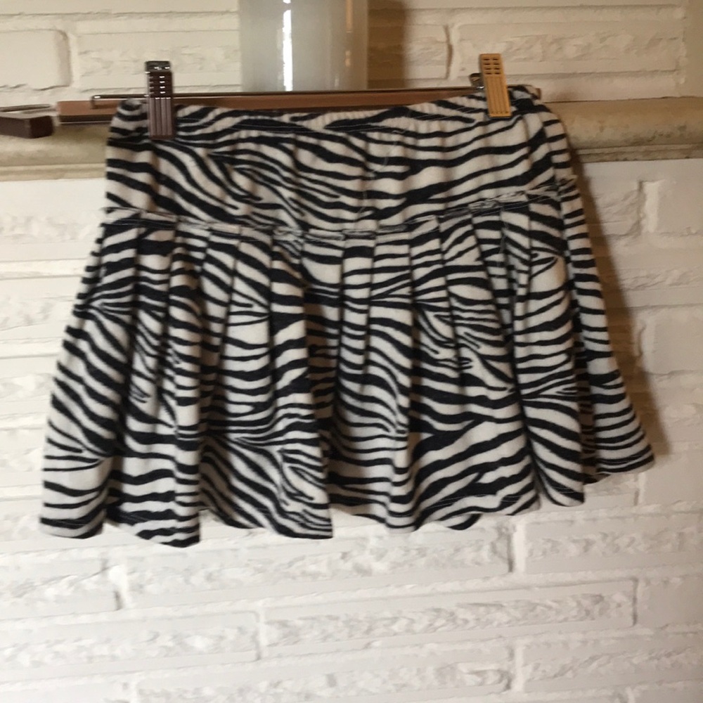 Zebra printed script